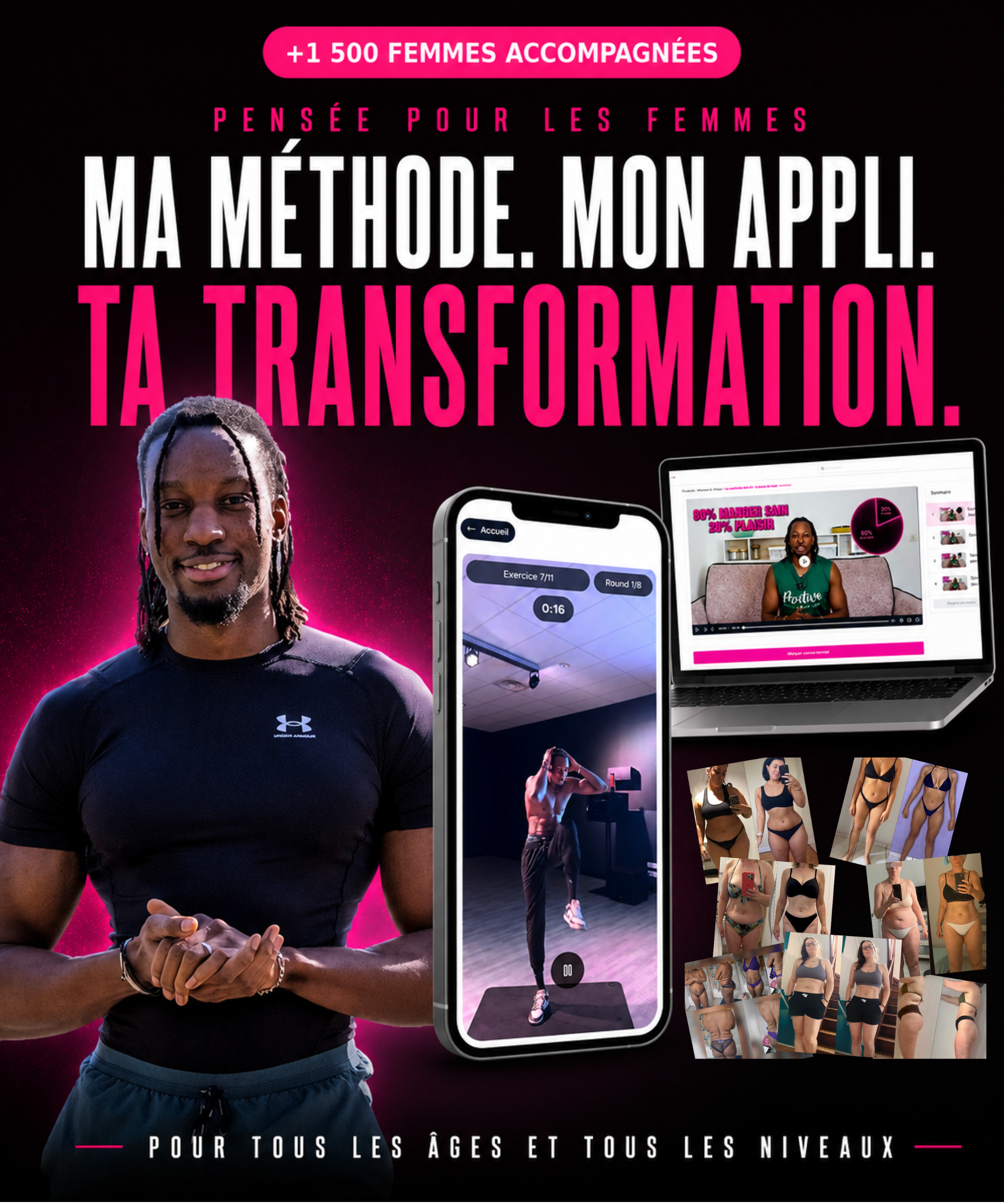 Pack Women In Shape - la méthode et l'application
